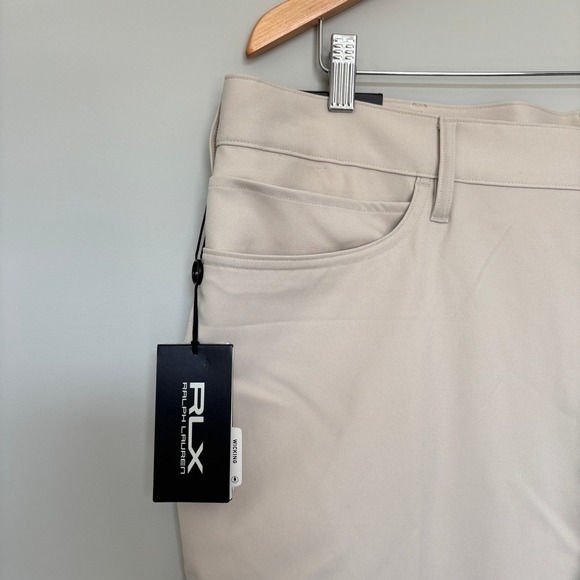 RLX Ralph Lauren Men's Size 38/32 Golf Pants Active Fit Sand Business Casual - Picture 4 of 15